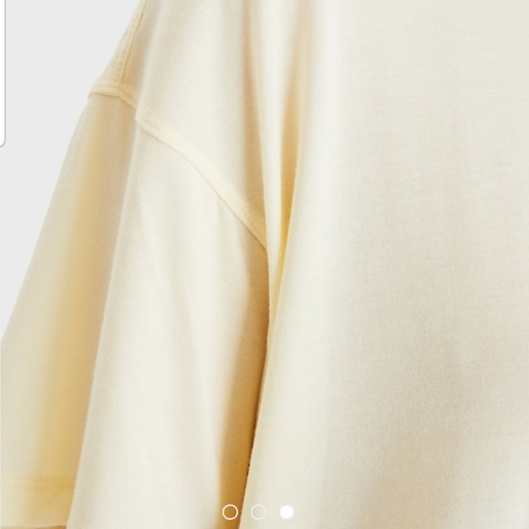 🧡AMERICAN EAGLEPleated Crew Neck T-Shirt - Picture 4 of 6